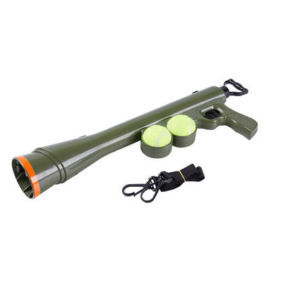 Dog Tennis Ball Launcher Thrower Gun Large Automatic Pet Throw Balls Outdoor
