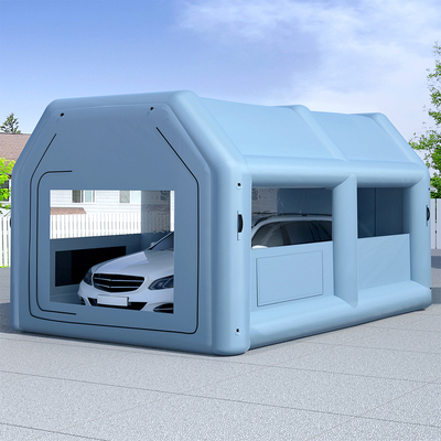 Inflatable Spray Booth 4X3M Car Paint Tent Filter System Blower