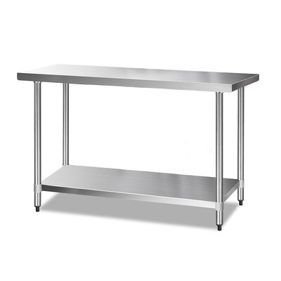 Durable 1524x610mm Stainless Steel Kitchen Bench