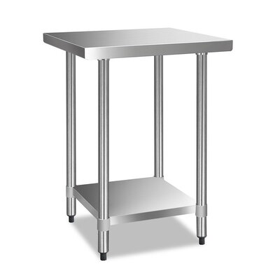 610x610mm Stainless Steel Kitchen Bench