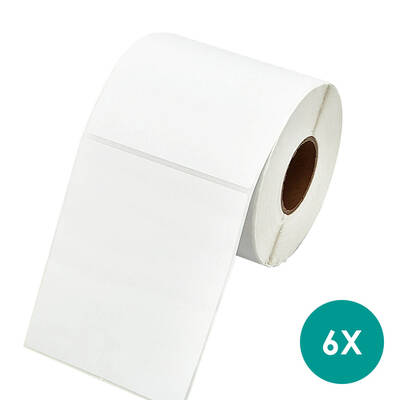 Direct Thermal 100x150mm 4x6 Printing Post Labels Roll