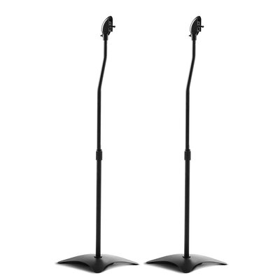 Speaker Stand 75-112cm Adjustable Height Surround Sound Studio Home 2pcs