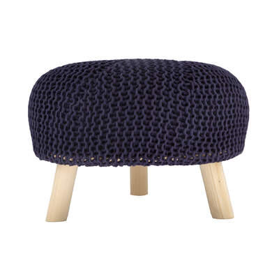 Stool NAVY 14''x20''