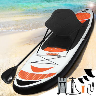  Weisshorn 11FT Stand Up Paddle Board Inflatable SUP Surfborads 15CM Thick