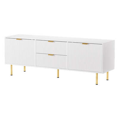 Compact 160cm Entertainment Unit - Comfortable Design Classic