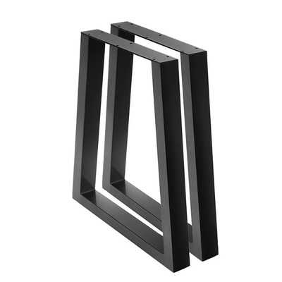 Metal Table Legs DIY Trapezoid 45X65CM Set of 2