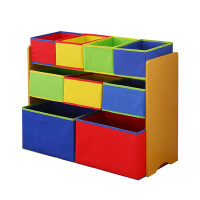  Multi-bin Kids Toy Box-Nature