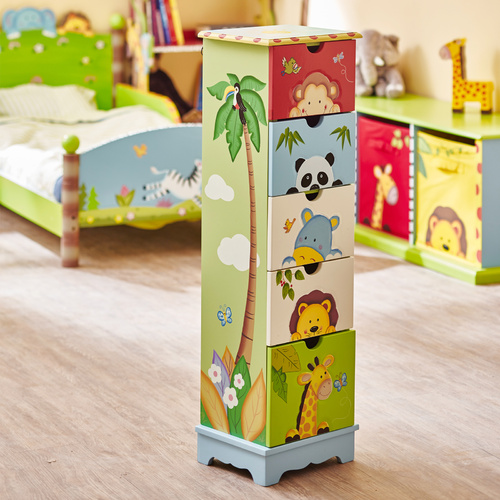 Fantasy Fields - Sunny Safari 5 Drawer Cabinet