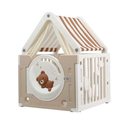 Kids Play Tent Playhouse Castle with Floor Mat 85CMX113CM