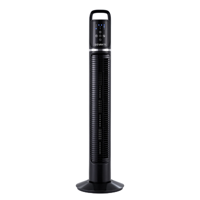 Devanti 80cm 32’’ Tower Fan Oscillating Bladeless Fans w/Remote Timer