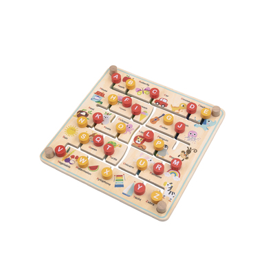 Alphabet & Farm Matching Maze Board