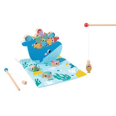 Multifunction Fishing & Stacking Game