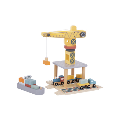 Port Crane Cargo Set