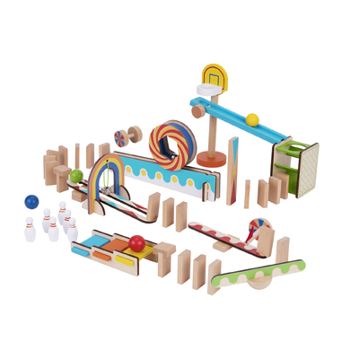 Domino Run Building Set Large
