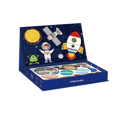Magnetic Travel Play Box - Space