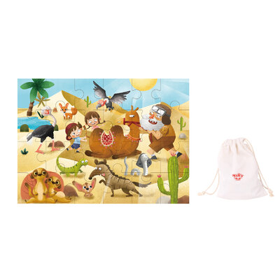 DESERT EXPLORATION JIGSAW PUZZLE 24PCS