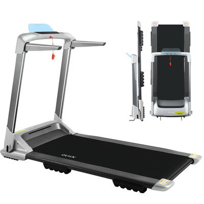 Full Foldable Electric Treadmill Silver