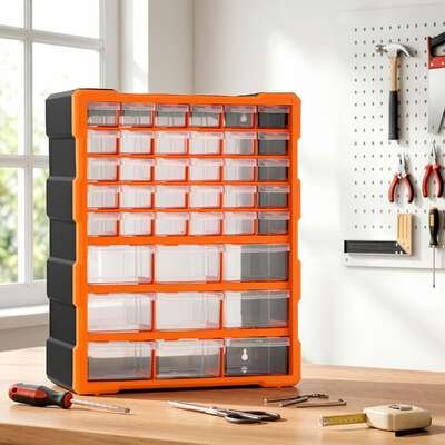 39-Drawer Tool Storage Cabinet Organiser | EXTG