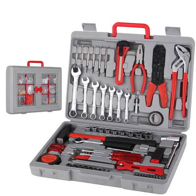 555pcs Tool Kit Set Case Mechanics Box Kits Toolbox Portable DIY Household Repair