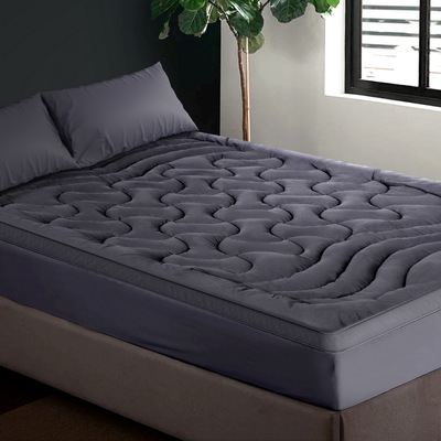 Mattress Topper Pillowtop 3-Zone Mat Pad Double