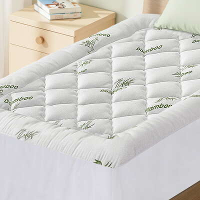 Mattress Topper 5cm Pillowtop toppers Bamboo King Single
