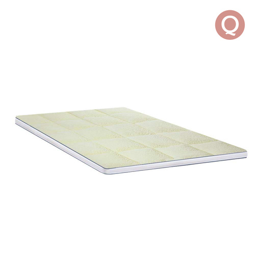 Queen Size Reversible Wool Mattress Topper