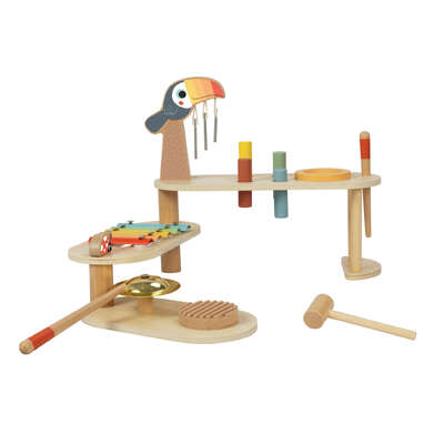 Folding Music Stage For Kids 75x12x30cm
