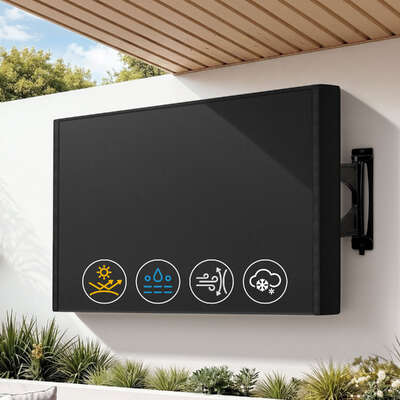 55-58 Inch Waterproof TV Cover Outdoor Patio Flat Screen Television Protector