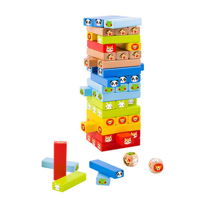 JENGA STACKING GAME - ANIMALS