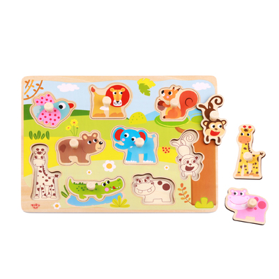 Animal Peg Puzzle