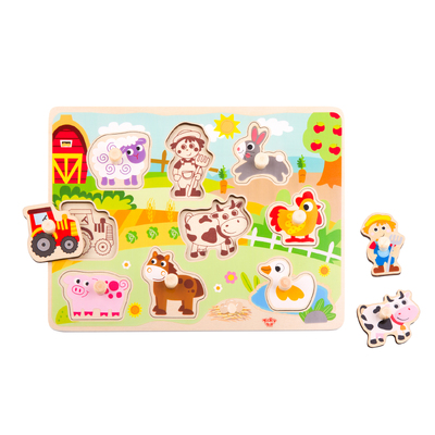Farm Peg Puzzle
