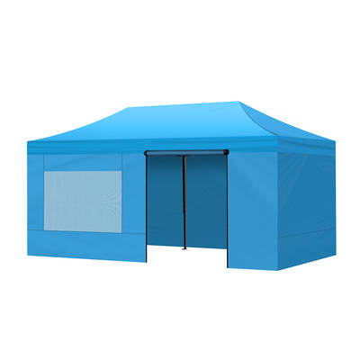 Mountview Gazebo Tent 3x6 Marquee Gazebos Outdoor Camping Canopy Mesh Side Wall
