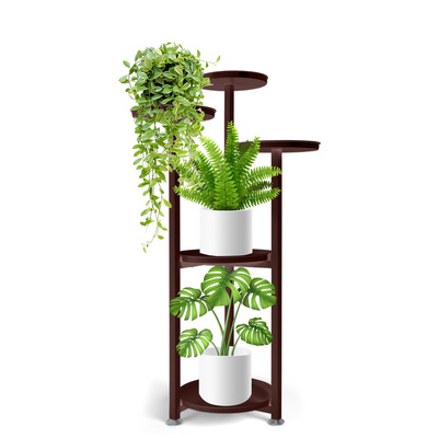 Plant Stand Outdoor Indoor Flower Bronze Medium