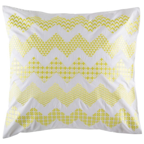 Zig Zag Citrus Cushion by Kas