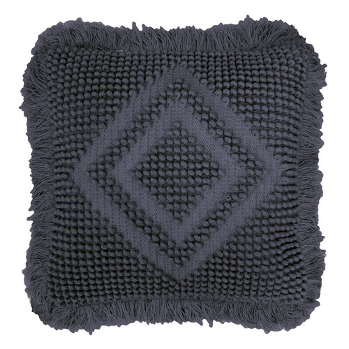 Timma Slate Cushion by Bambury