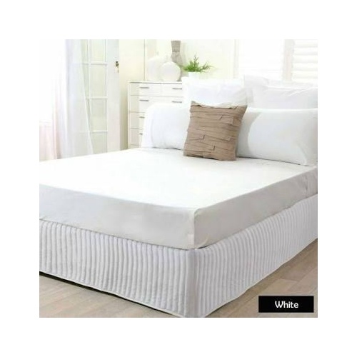 Valance Cream Queen Quilted  Cover by Ardor