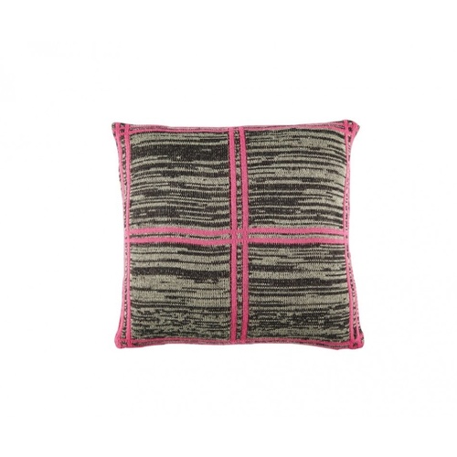  Charen Square Cushion in Pink by Kas