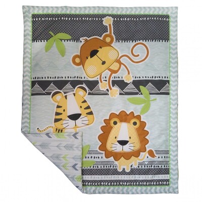 jungle themed Mix n' match bedding