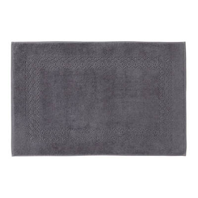 Super Plush Charcoal Bath Mat by Bianca