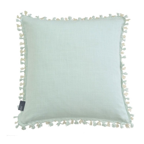 Tassel 2 Tone Cushion by MM Linen