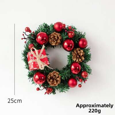 1 Christmas Wreaths & Garlands Front Door Hanging Decoration