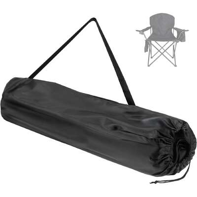 Camping Chair Carry Bag Replacement for Portable Folding Chair with Shoulder Strap Black