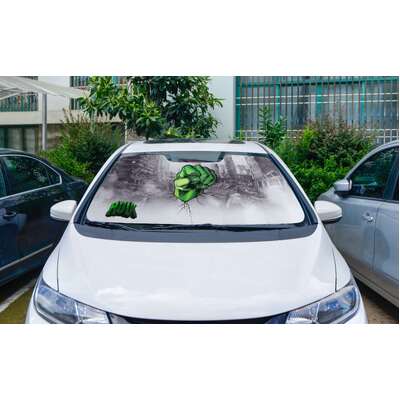 Marvel Avengers Sun Shade [150cm x 70cm] - HULK