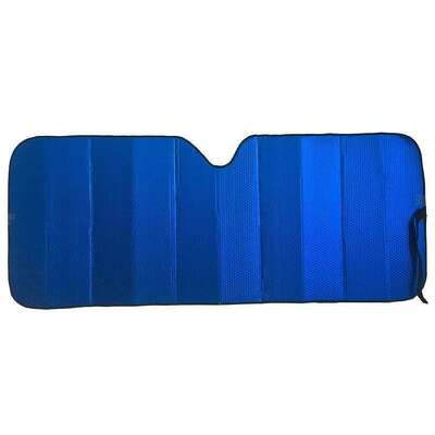 Premium Sun Shade [147Cm X 68.5Cm] - Matt Blue