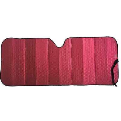 Premium Sun Shade [147Cm X 68.5Cm] - Matt Red