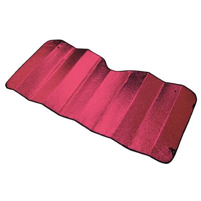 Reflective Sun Shade Small 130Cm X 60Cm Red