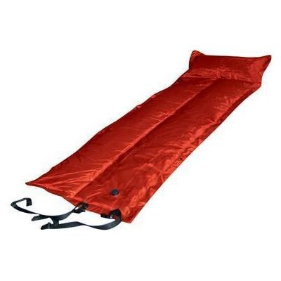 Self-Inflatable Foldable Air Mattress With Pillow - Red