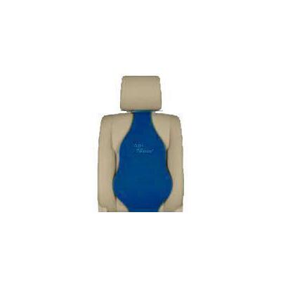 Universal Seat Cover Cushion Back Lumbar Support THE AIR SEAT New BLUE X 2