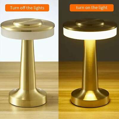 Metal Table Lamp Touch Control