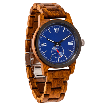 Handcrafted Ambila Wood Watch - Best Gift Idea!